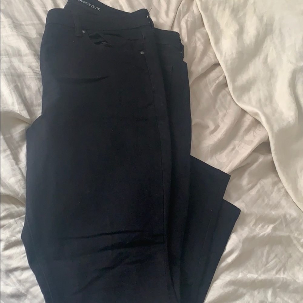 Black skinny jeans
